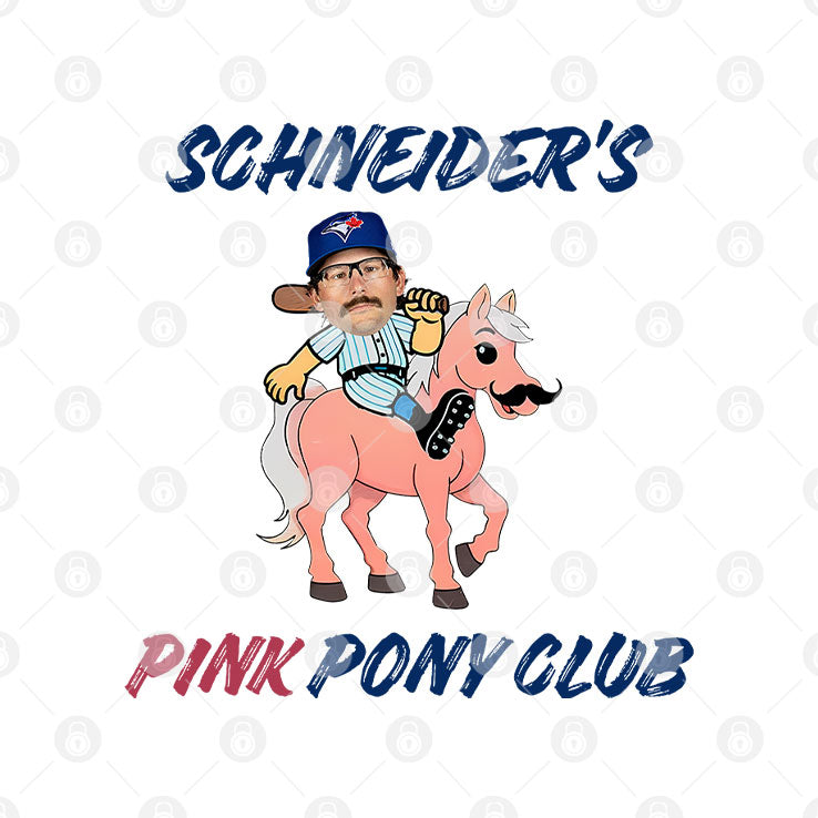 Davis Schneider’s Pink Pony Club T Shirt