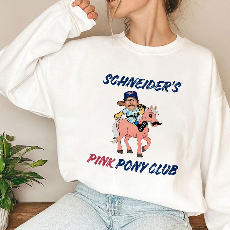 Davis Schneider’s Pink Pony Club T Shirt