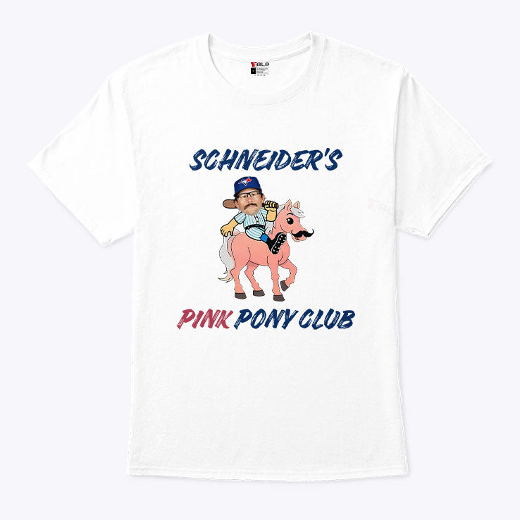 Davis Schneider’s Pink Pony Club T Shirt