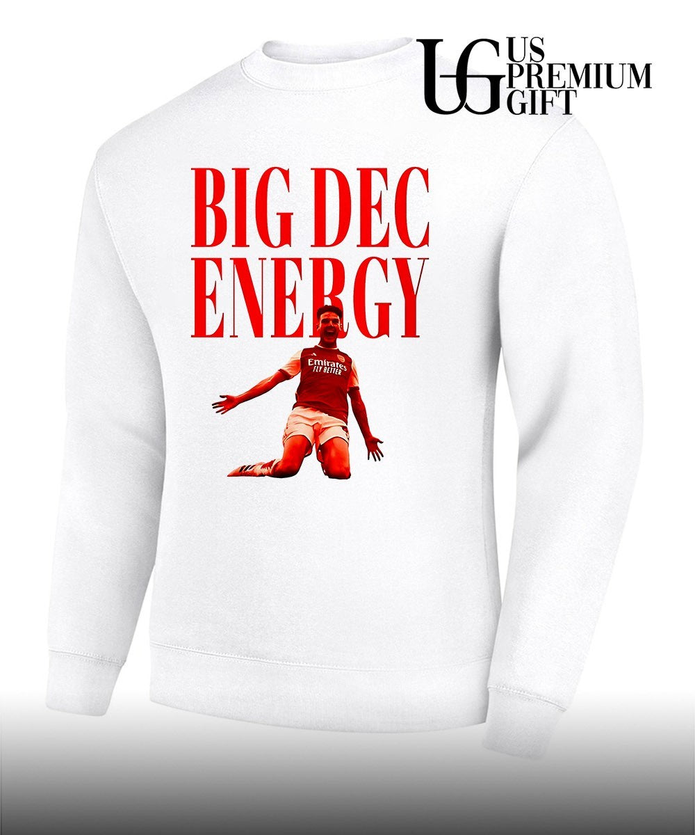 Declan Rice Big Dec Energy Arsenal FC shirt