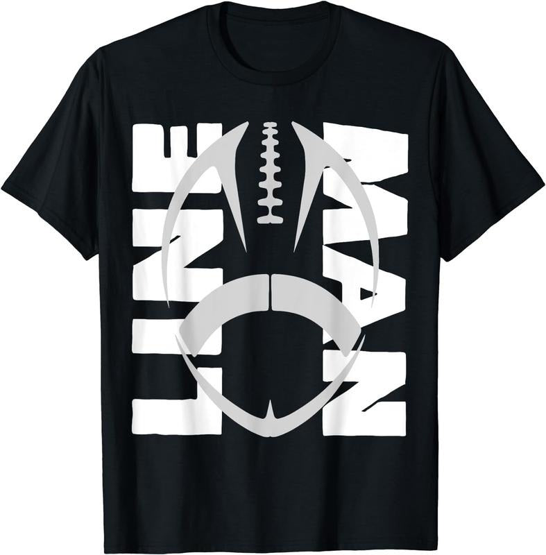 [100% Cotton]Football Lineman - Offensive / Defensive Line T-Shirt - clothing by TeeHivey.com