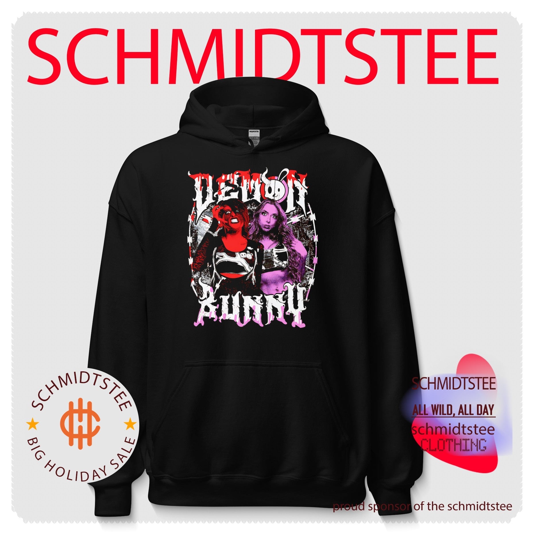 Demon Bunny Dual Chaos Rosemary and Allie shirt