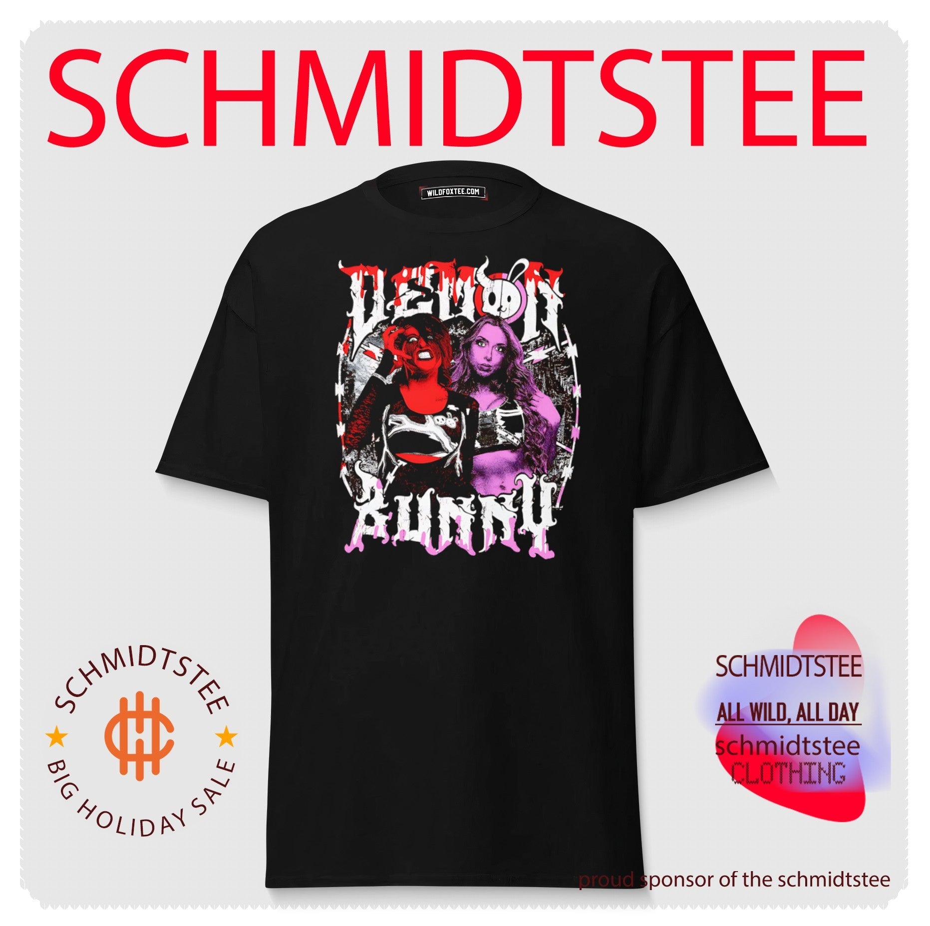 Demon Bunny Dual Chaos Rosemary and Allie shirt