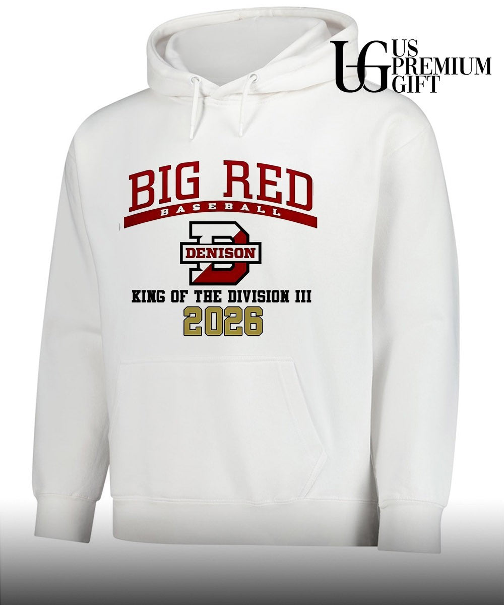 Denison Big Red 2026 King Of The Division III Baseball National Champions shirt
