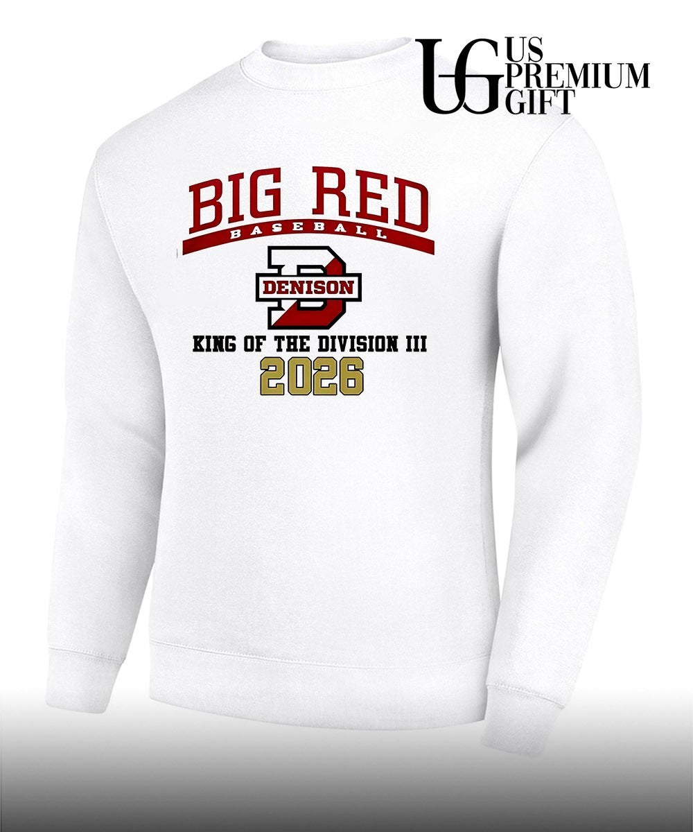 Denison Big Red 2026 King Of The Division III Baseball National Champions shirt