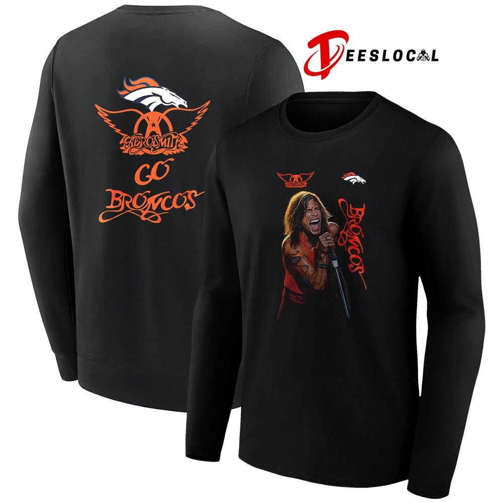 Denver Broncos x Aerosmith graphic shirt