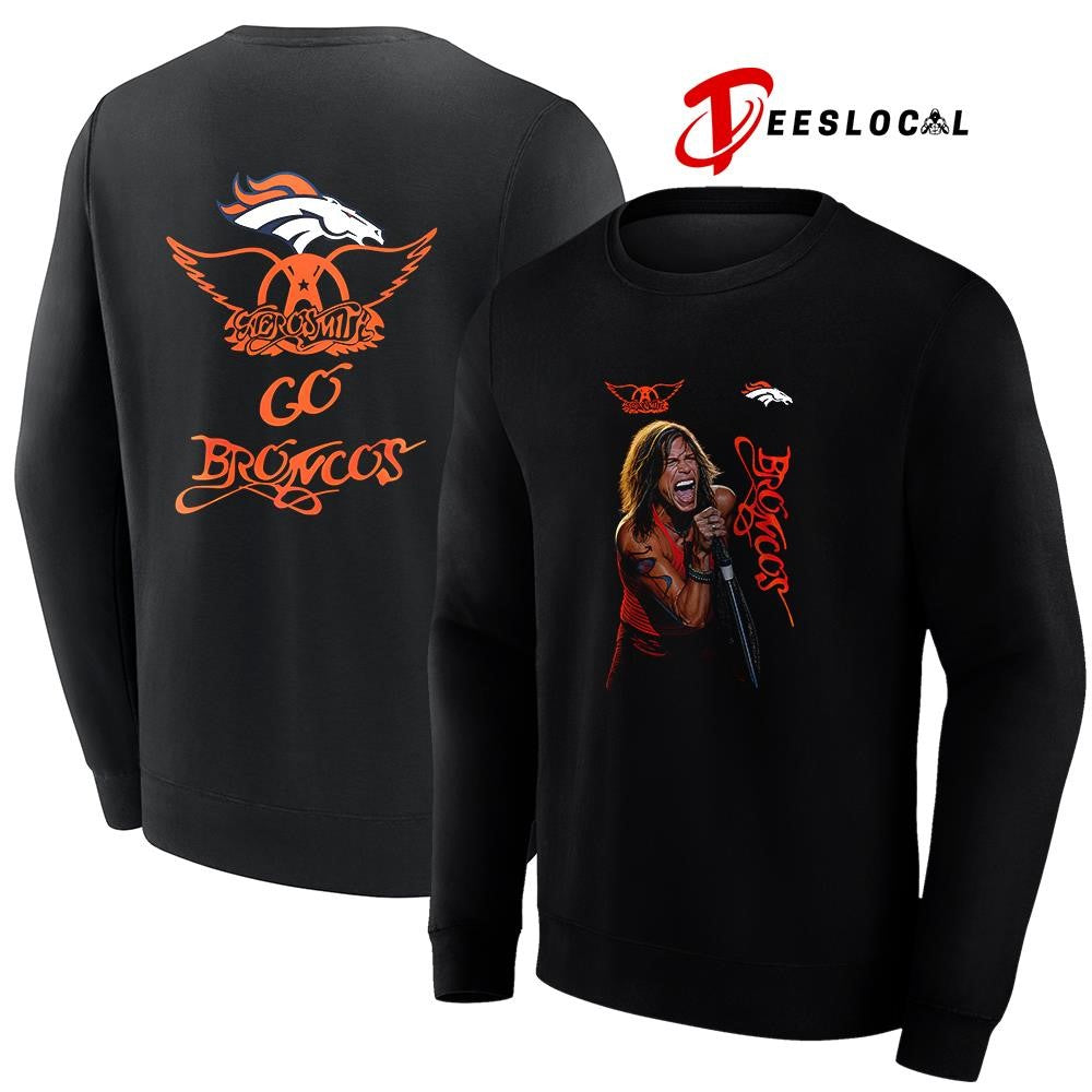 Denver Broncos x Aerosmith graphic shirt