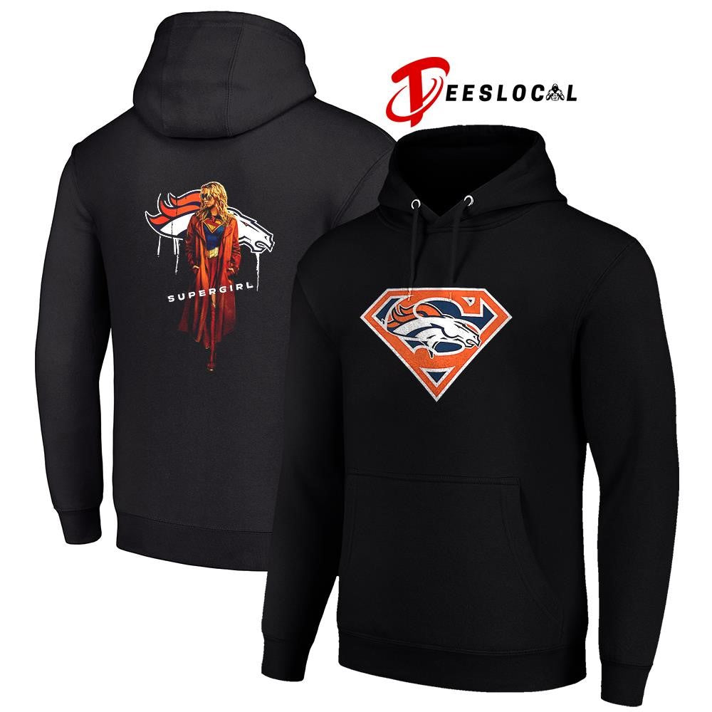 Denver Broncos x Supergirl graphic shirt