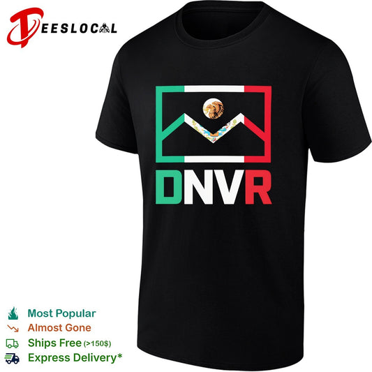 Denver Mexico DNVR flag mashup heritage city pride shirt
