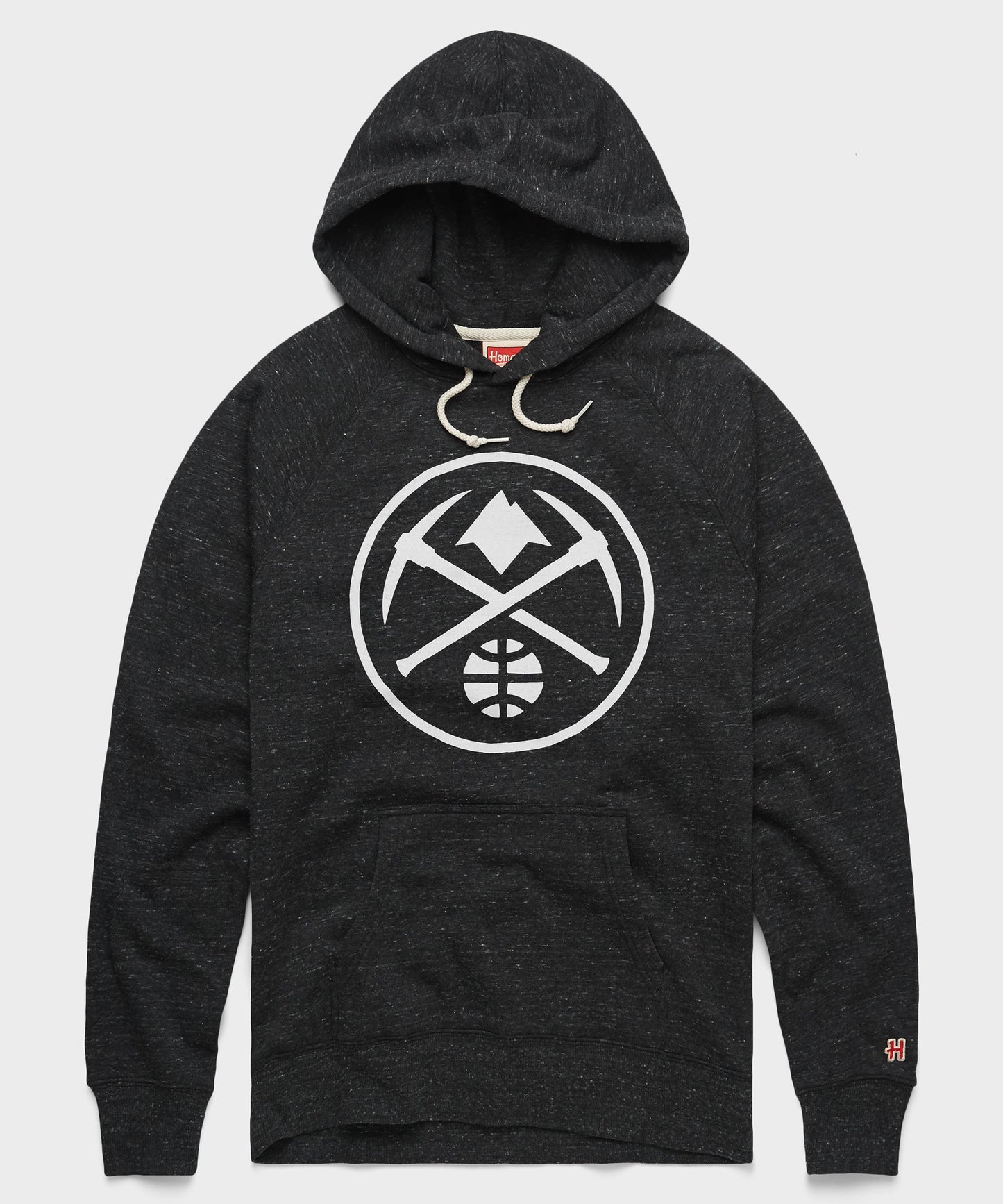 Denver Nuggets Blacktop Logo Hoodie