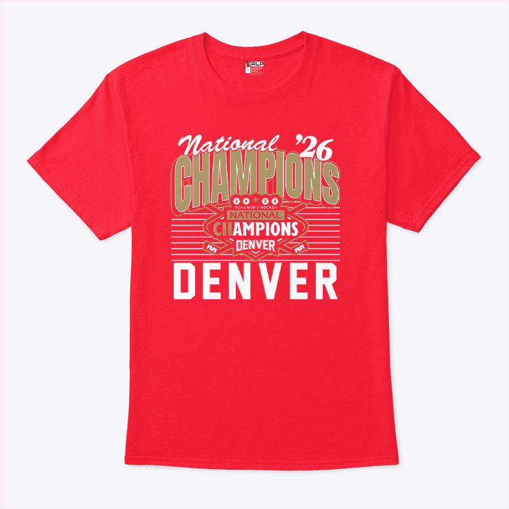 Denver Pioneers Men’s Hockey 2026 National Champions Shirt