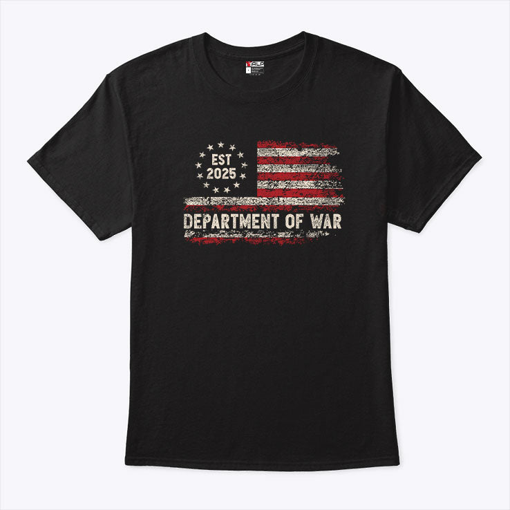 Department Of War Established 2025 T Shirt