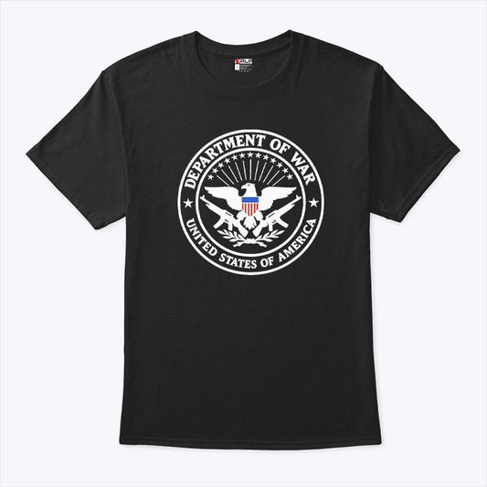 Department Of War United States Of America T Shirt