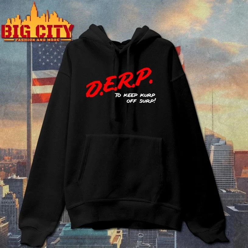 Derp To Keep Kurp Off Surp Funny Trendy Graphic Shirt