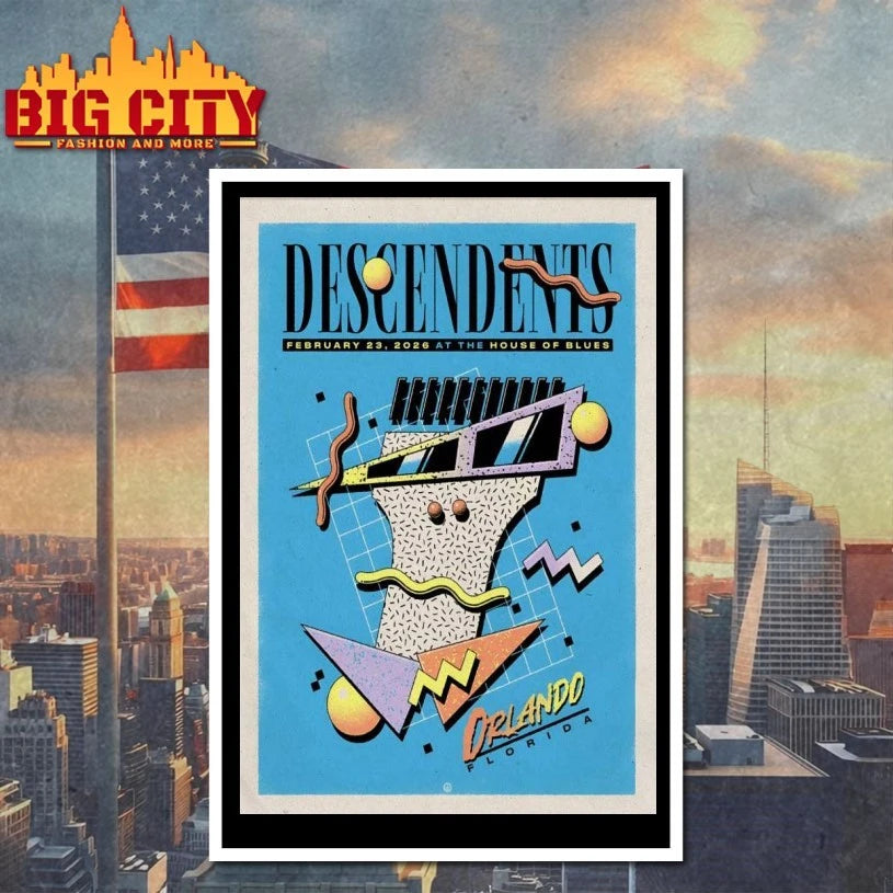 Descendents 2-23-2026 Orlando FL Poster T-shirt