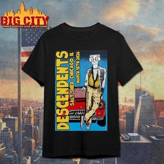 Descendents At The Salt Shed On Mar 15 2026 Poster Shirt