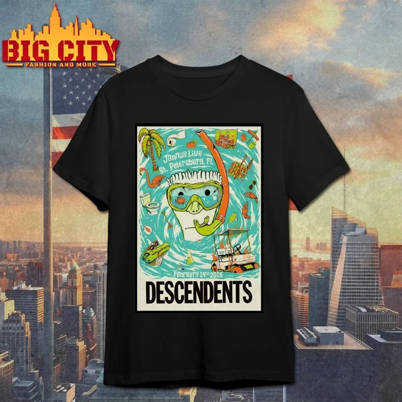 Descendents Event St. Petersburg FL On Feb 24 2026 Poster T-shirt