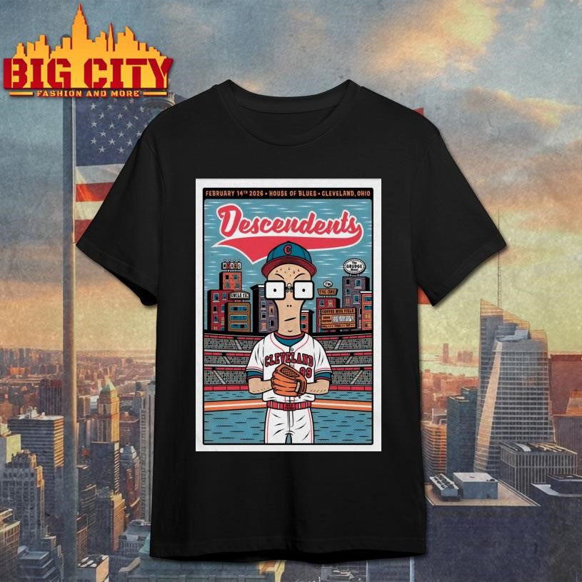 Descendents Feb 14 2026 In Cleveland OH Poster Shirt