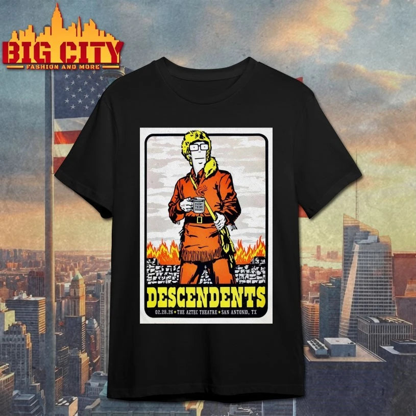 Descendents San Antonio TX 2-28-2026 Poster T-shirt