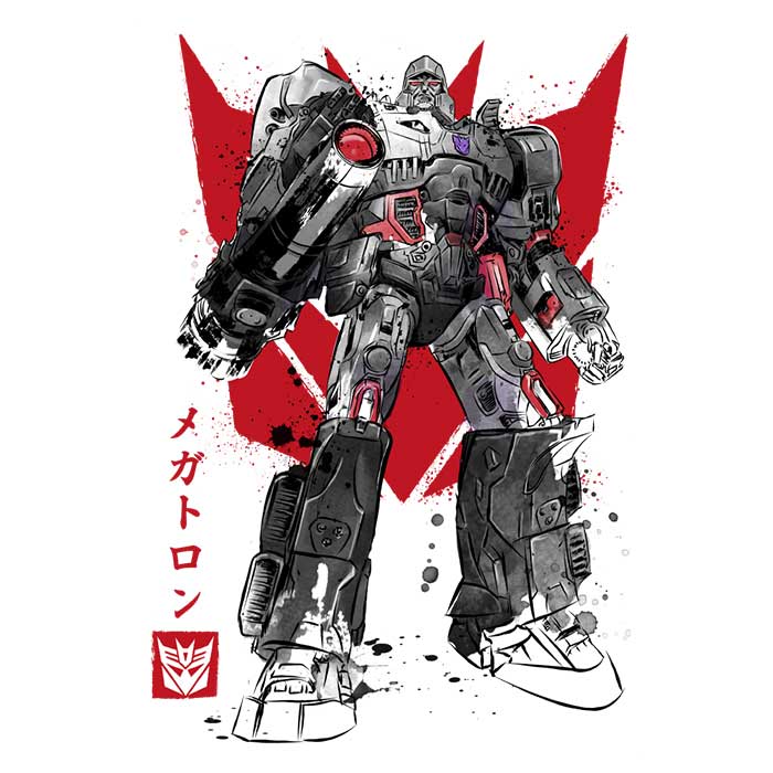 Destruction Sumi-e - Men's Apparel