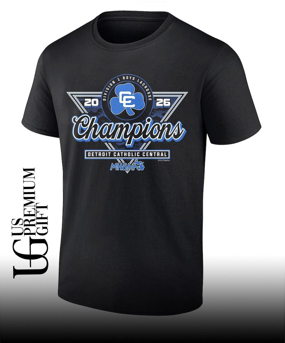 Detroit Catholic Central Division 2 MHSAA Boys Lacrosse Champions 2026 shirt
