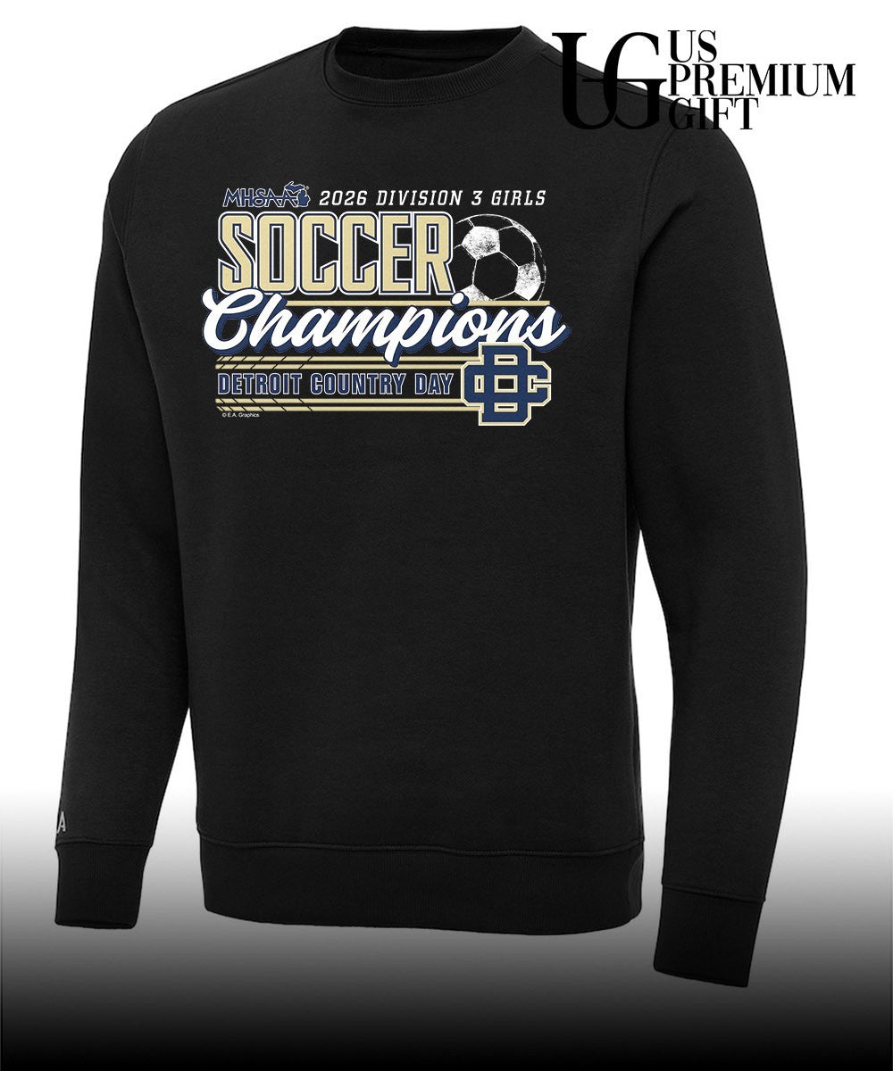 Detroit Country Day MHSAA Girls Soccer D3 Champions 2026 shirt