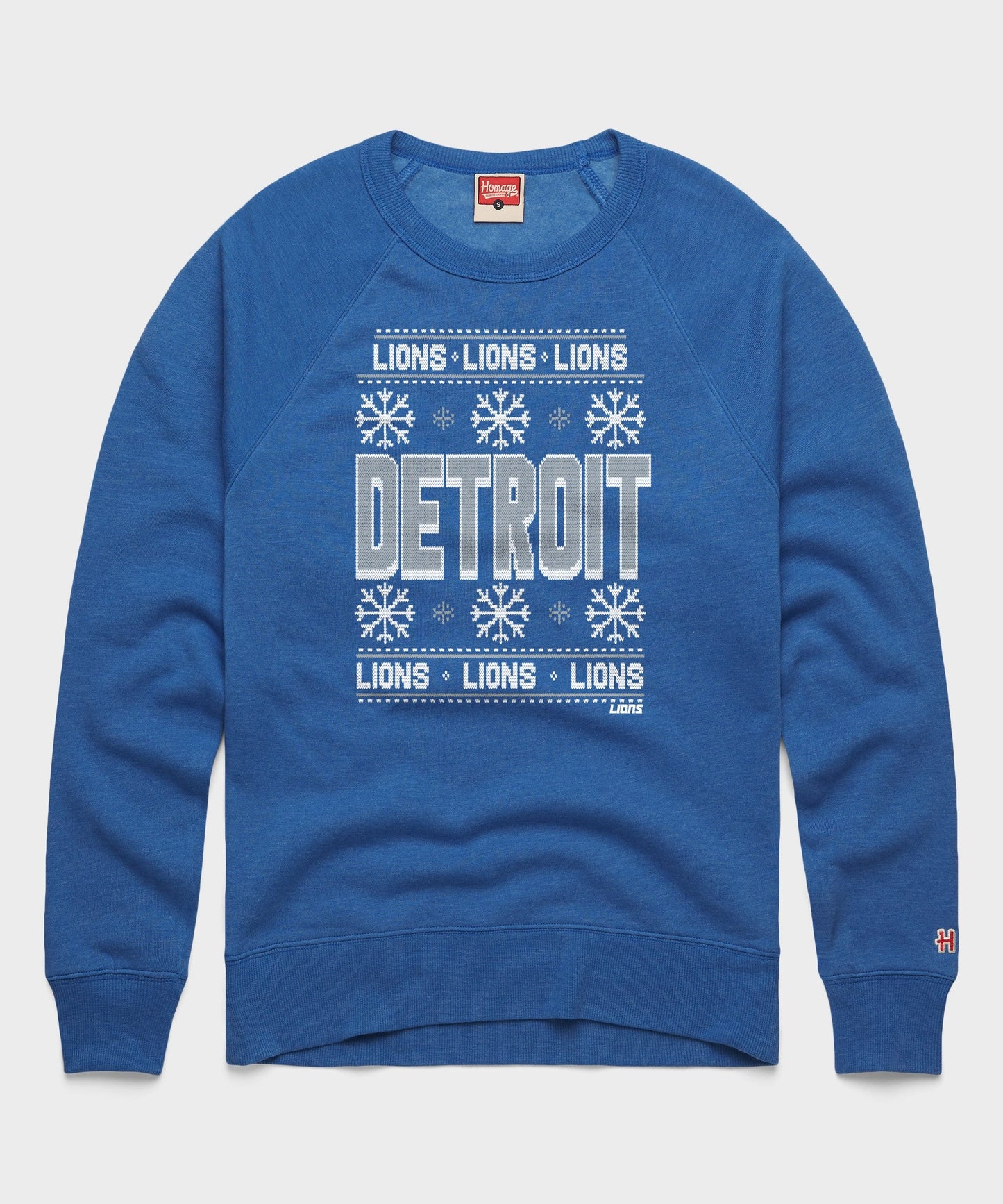 Detroit Lions Holiday Crewneck