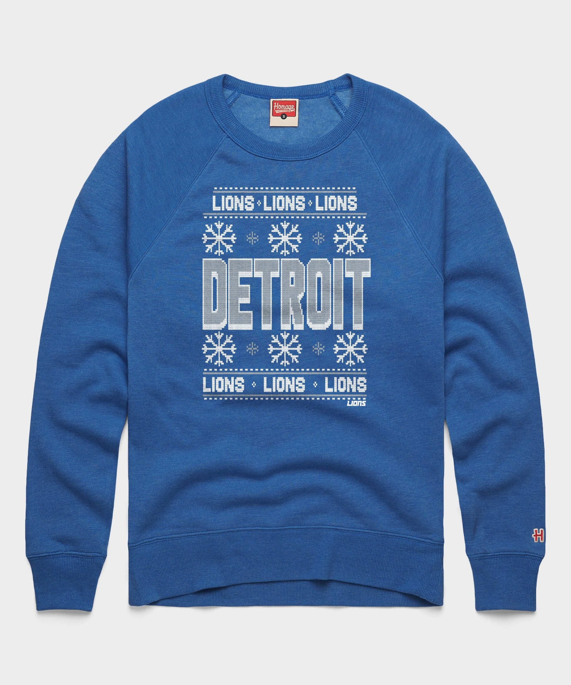 Detroit Lions Holiday Crewneck