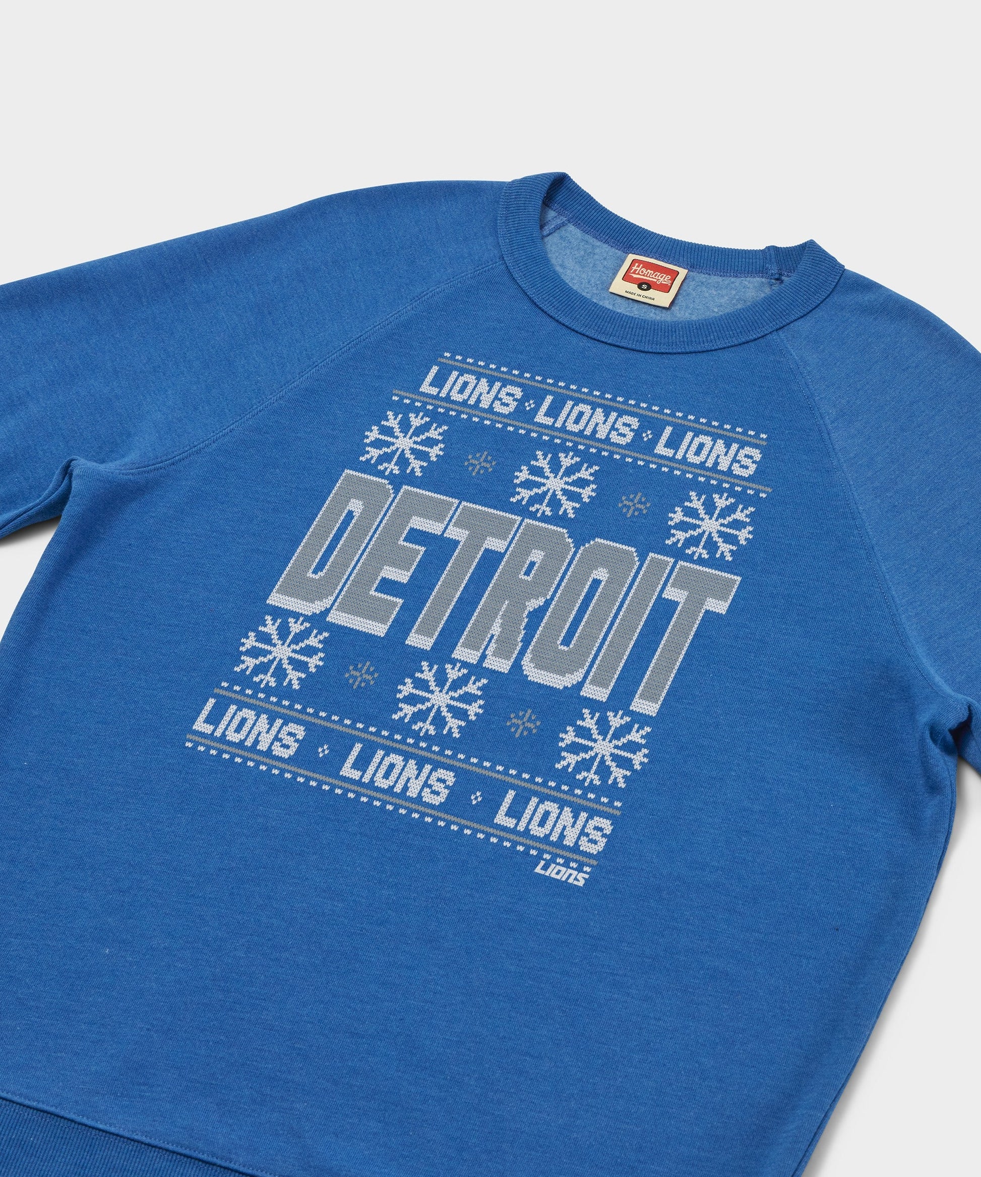 Detroit Lions Holiday Crewneck
