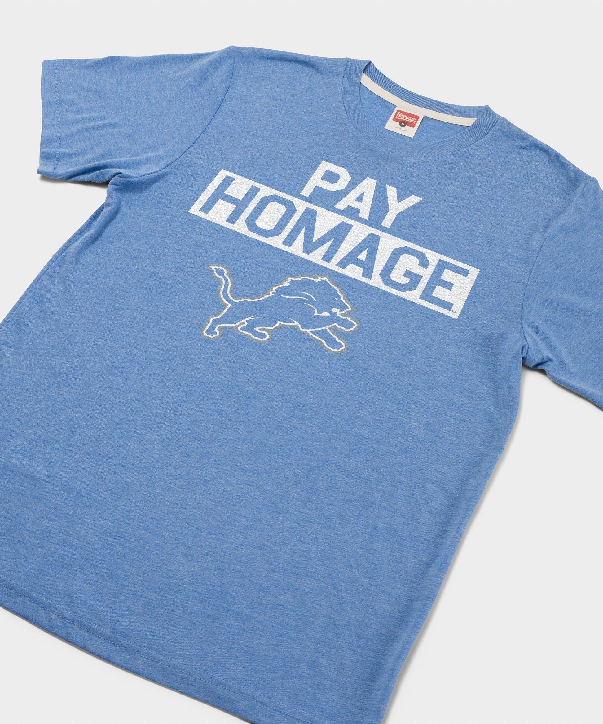 Detroit Lions Pay Homage