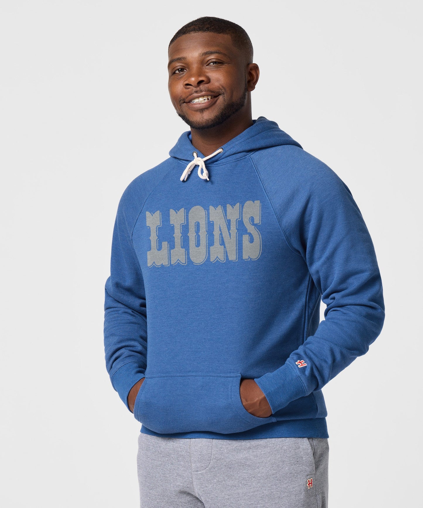 Detroit Lions Wordmark '70 Hoodie