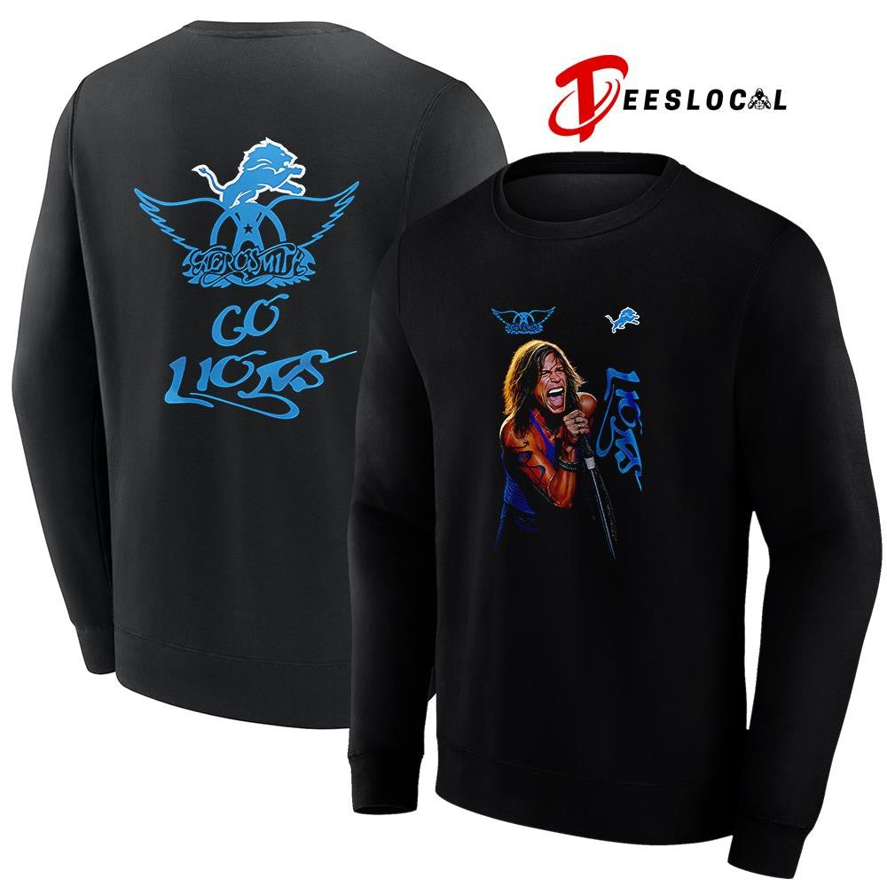 Detroit Lions x Aerosmith graphic shirt