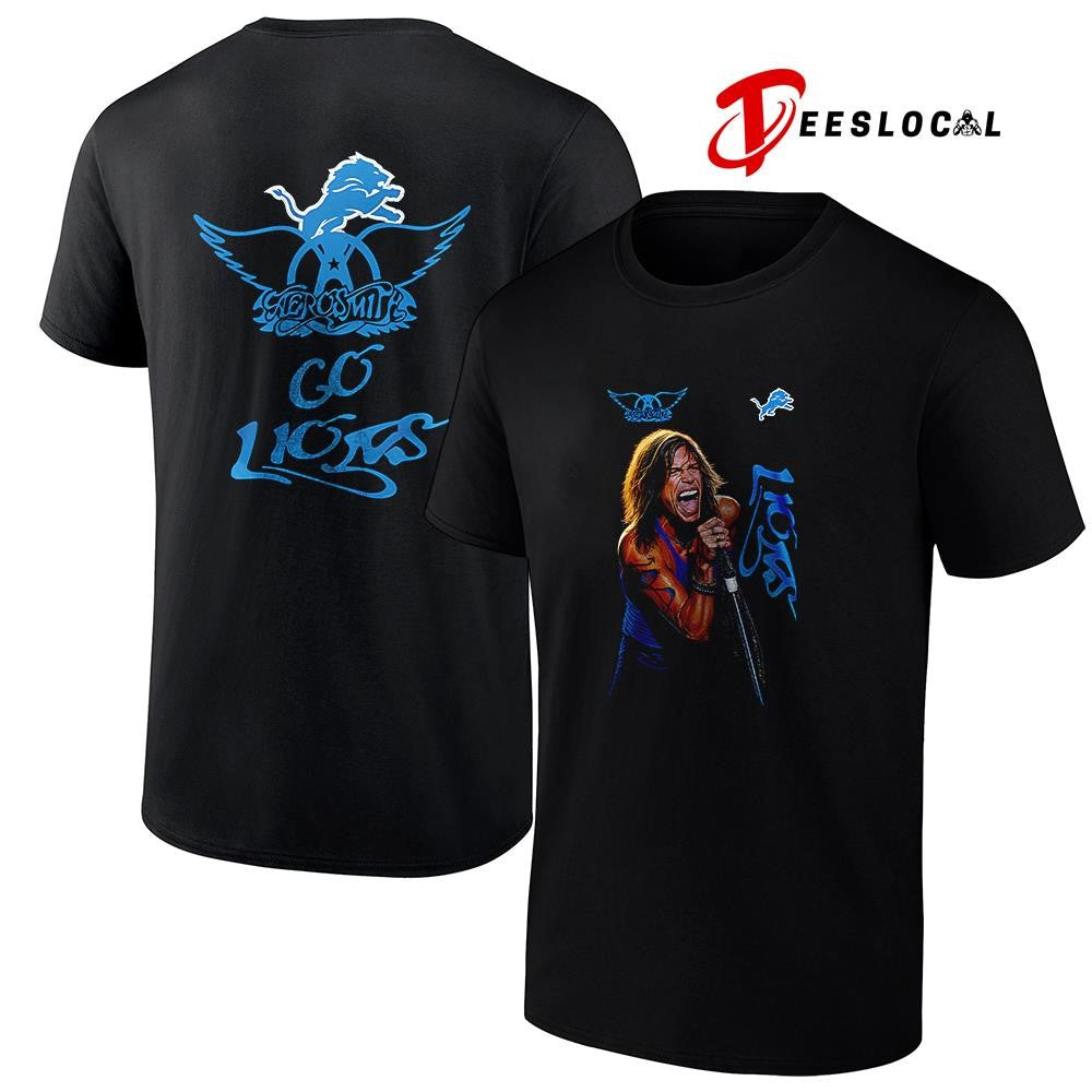 Detroit Lions x Aerosmith graphic shirt