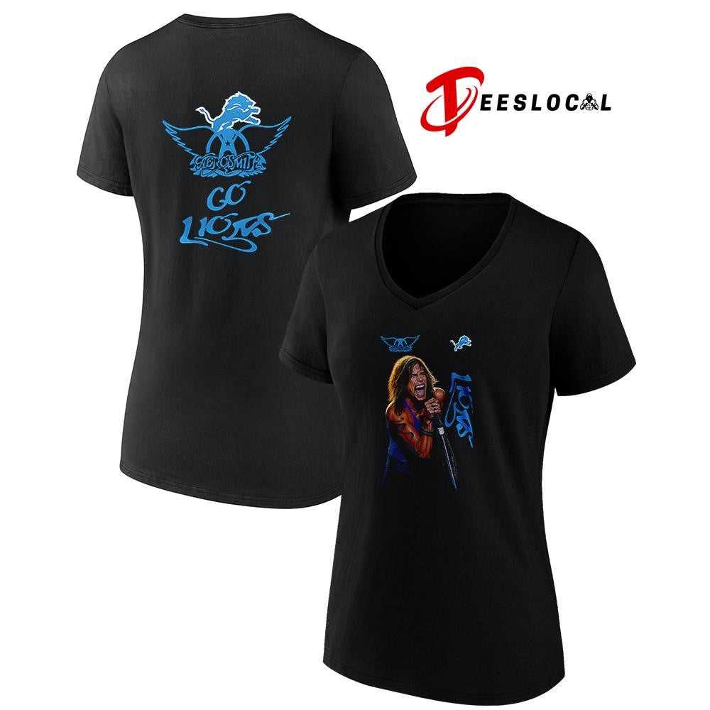 Detroit Lions x Aerosmith graphic shirt
