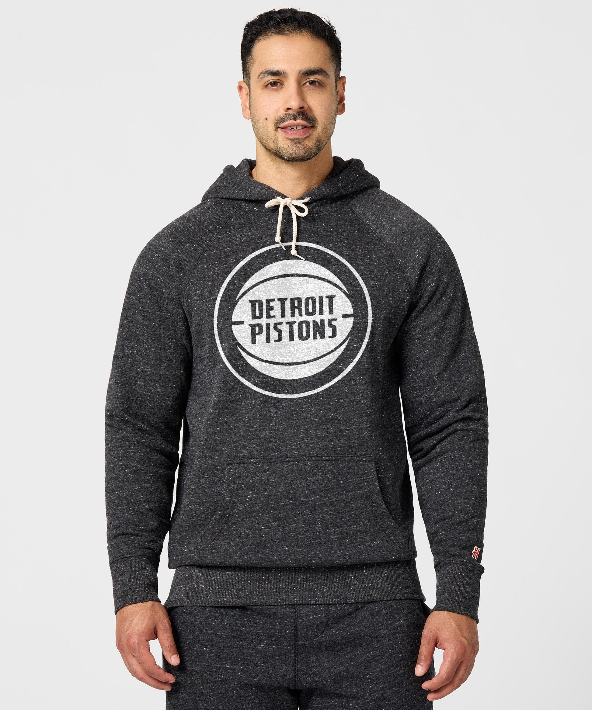Detroit Pistons Blacktop Logo Hoodie