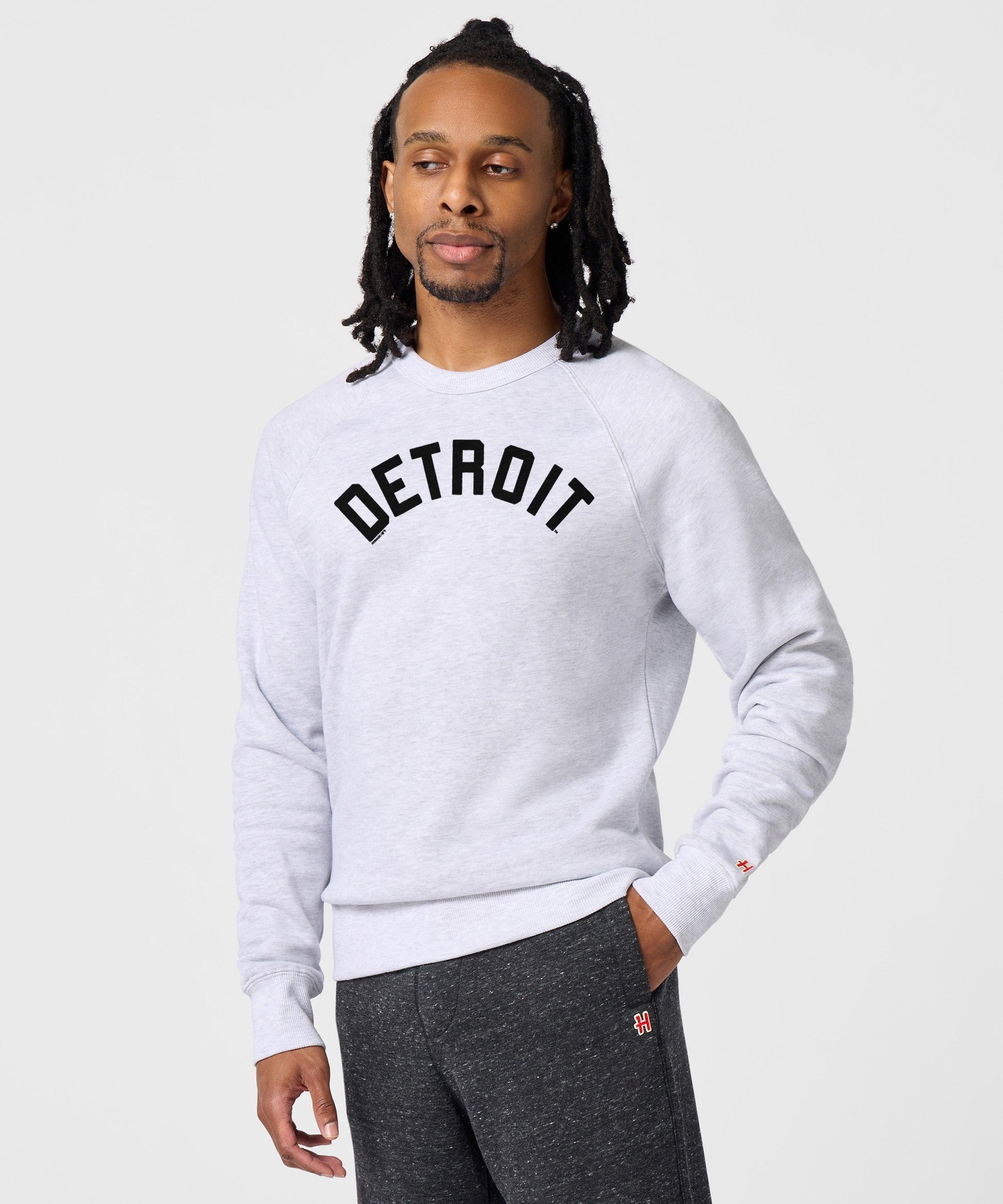 Detroit Tigers Jersey Logo '01 Crewneck