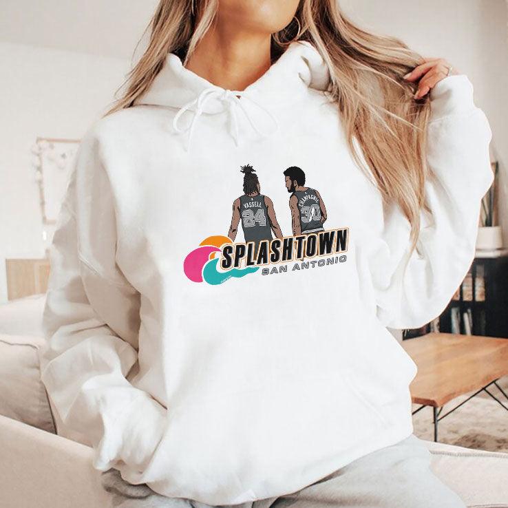 Devin Vassell And Julian Champagnie Splashtown San Antonio T Shirt