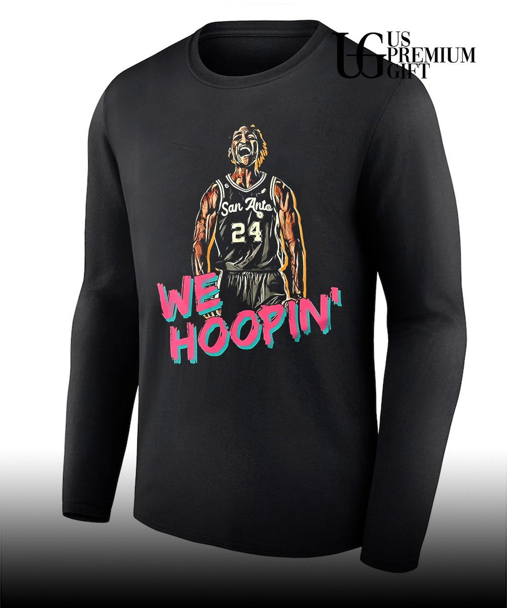 Devin Vassell San Antonio Spurs NBA basketball San Anto 24 We Hoopin_ shirt