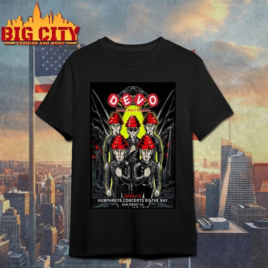 Devo In San Diego CA On Apr 15 2026 Poster T-shirt