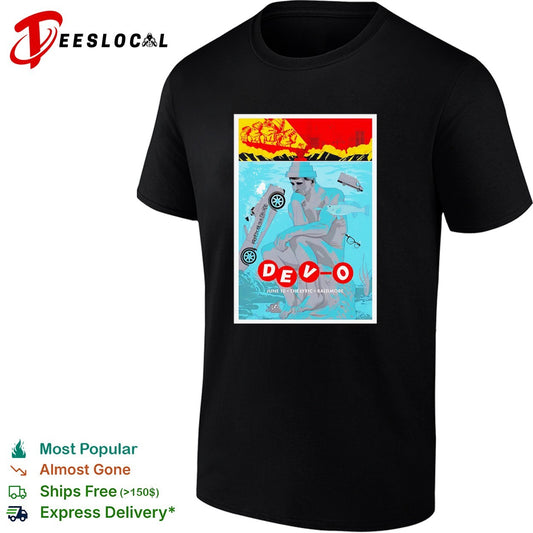 Devo June The Lyric Baltimore concert poster art shirt