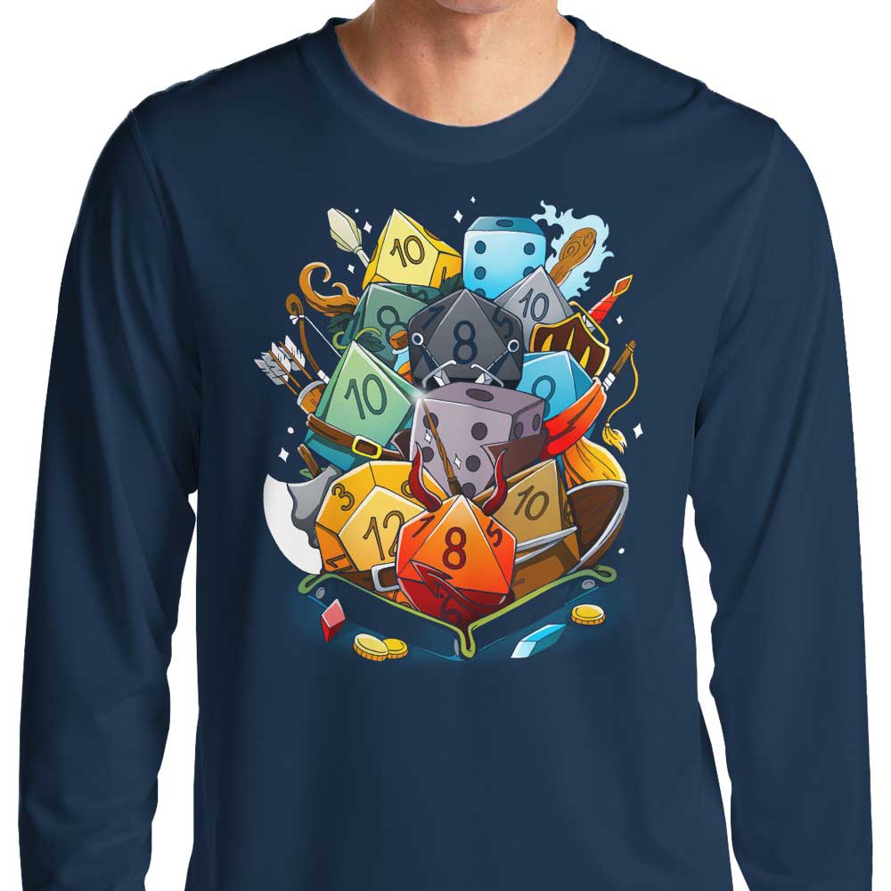 Dice Holder - Long Sleeve T-Shirt