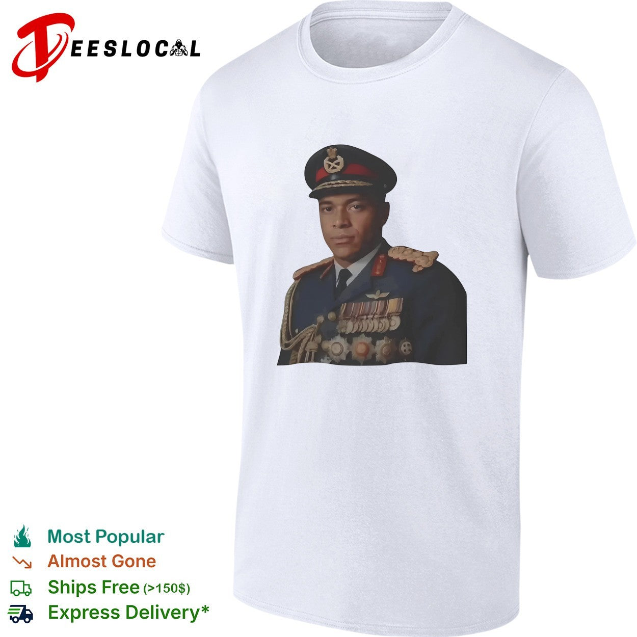 Dictator Mbappé Football Meme Contemporary shirt