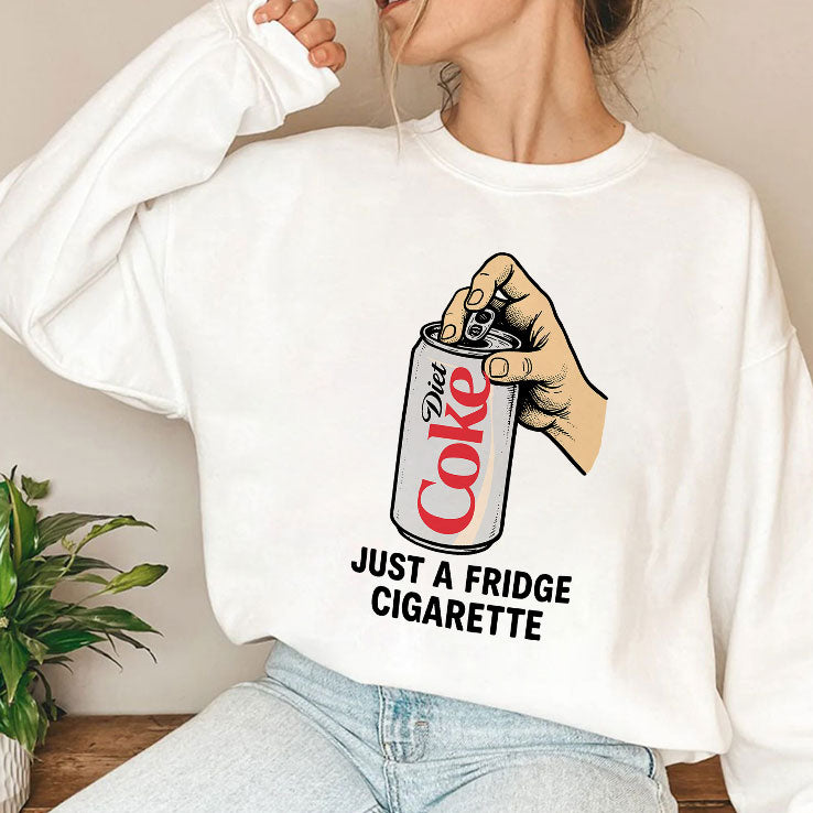 Diet Coke Just A Fridge Cigarette T Shirt