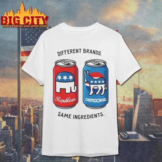 Different Brands Same Ingredients Double Can Of Water Shirt