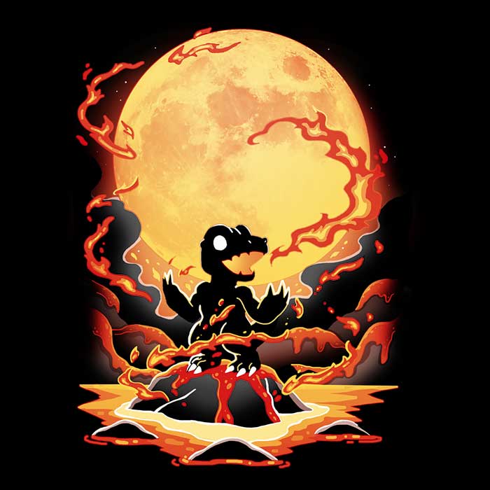 DigiFire Moon - Long Sleeve T-Shirt