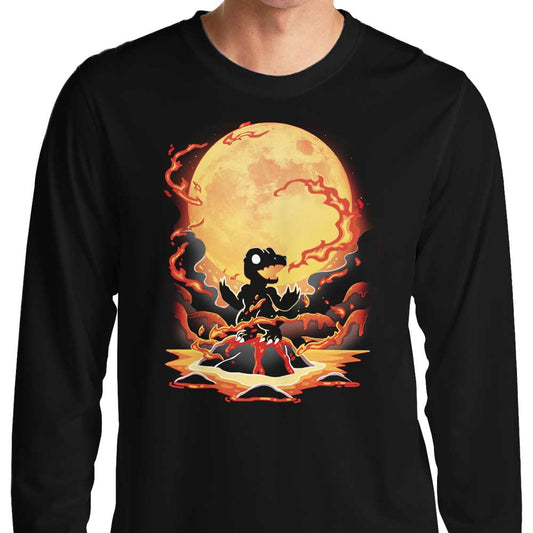 DigiFire Moon - Long Sleeve T-Shirt