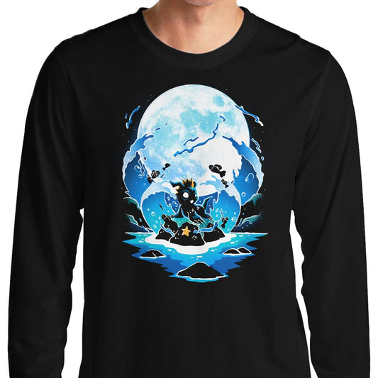 DigiWater Moon - Long Sleeve T-Shirt