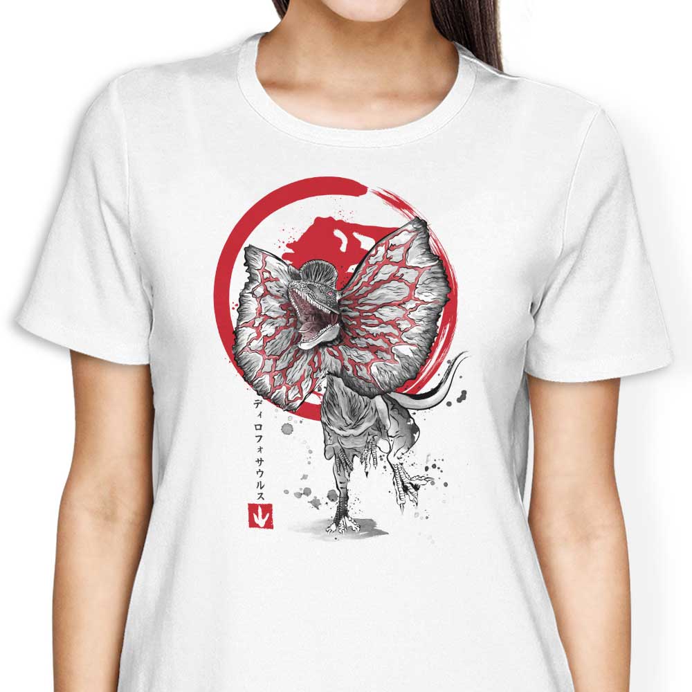 Dilophosaurus Sumi-e - Women's Apparel