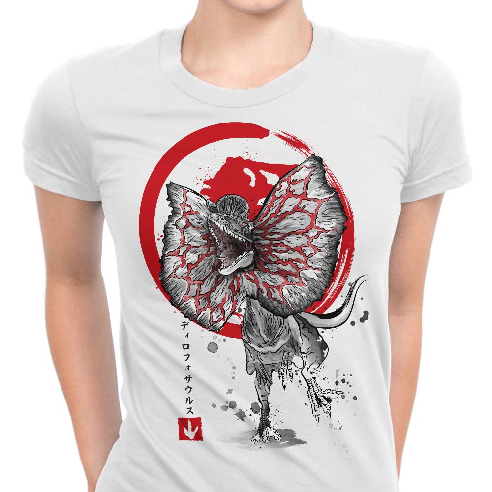 Dilophosaurus Sumi-e - Women's Apparel