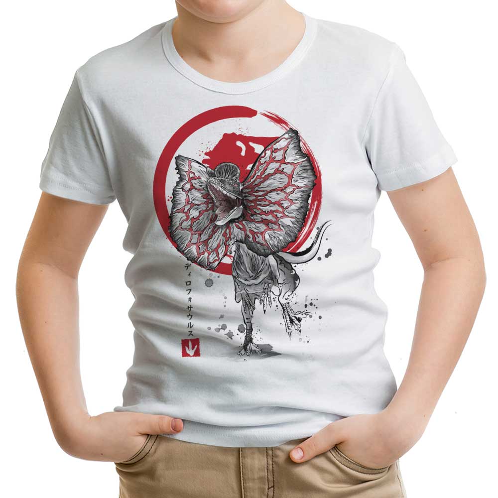 Dilophosaurus Sumi-e - Youth Apparel